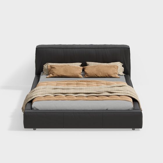 Urban Comfort Bed 3D model