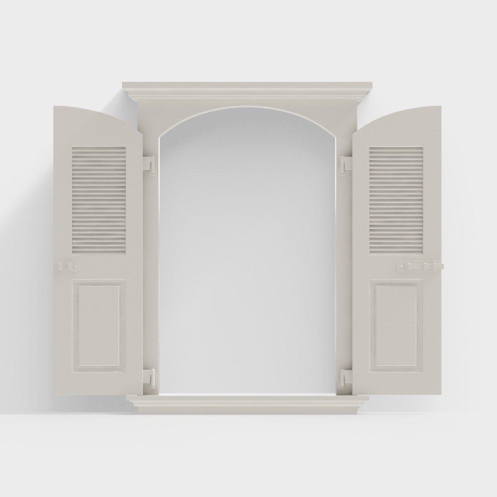 Cornice decorativa per finestra europea