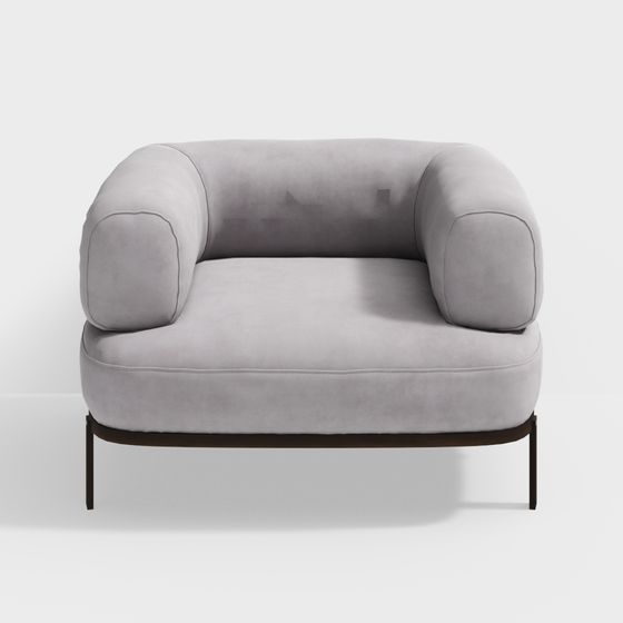 Contemporary Urban Sofa 3D model for Creative Projects