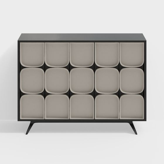 Modular Storage Cabinet 3D model