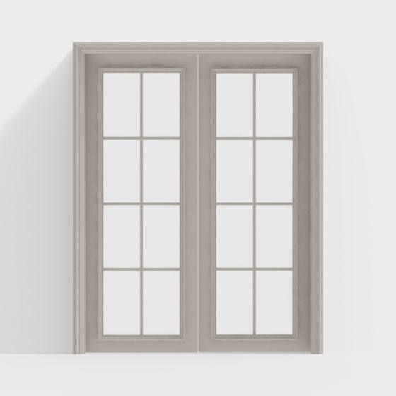 Современные двойные двери