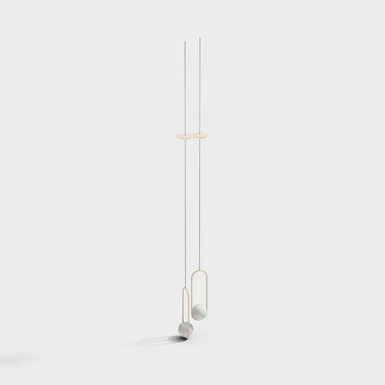 Hanging Art Low-Polygon 3D Model