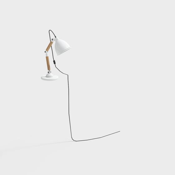 Modern Minimalist 3D Lamp Model