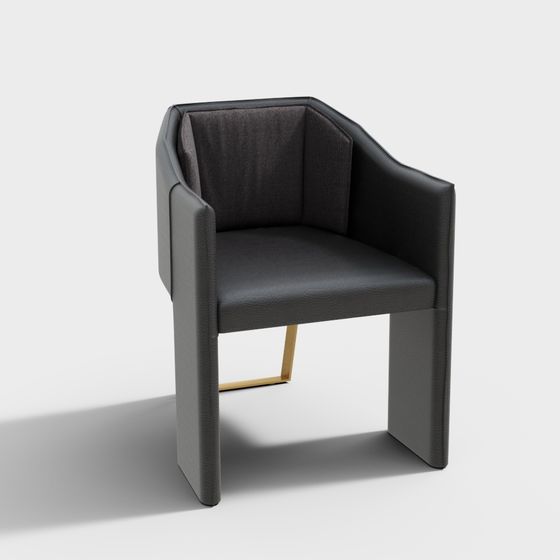 City Corner Chair 3D Model