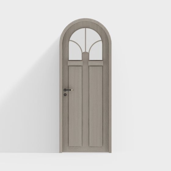 Elegant Arched Door 3D model for Modern Design