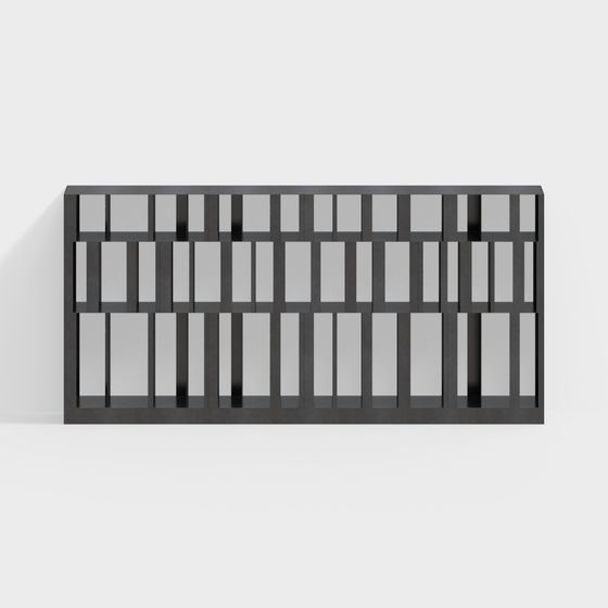 City Grid 3D model - Modern Urban Aesthetics