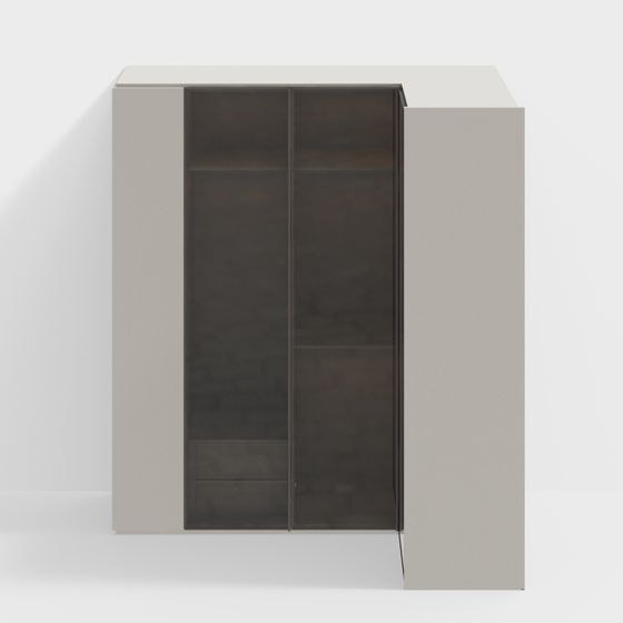 Urban Window Cabinet 3D model