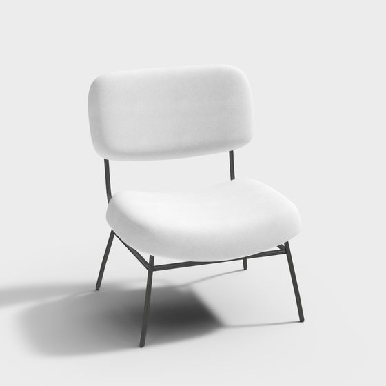 Urban Leisure Chair 3D model for Interior Design