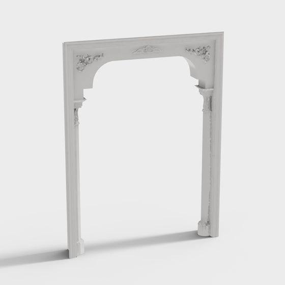 Elegant Classical Arch 3D model for Creative Projects