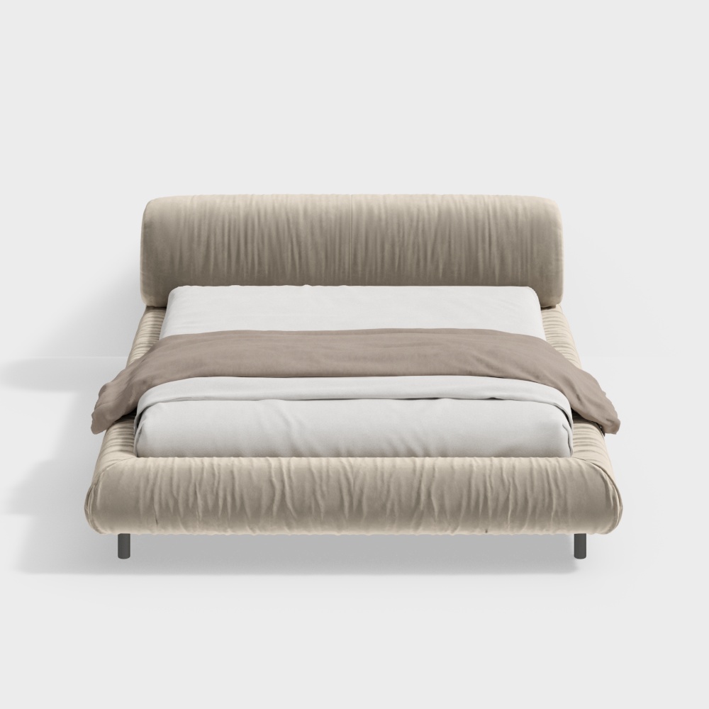 03-JG10 Flower Roll Bed 1.8