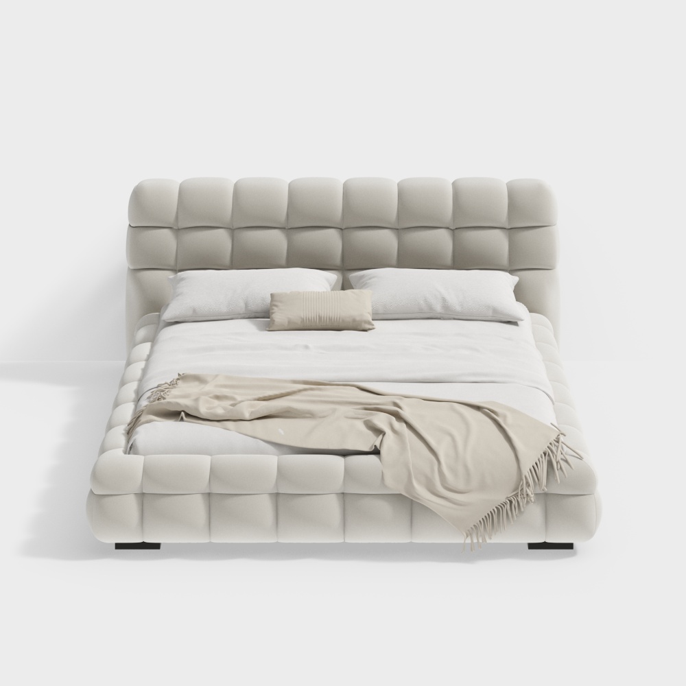 03-JG03 Cotton Candy Bed-1.8