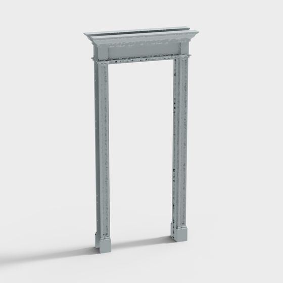 Classical Door Frame 3D model