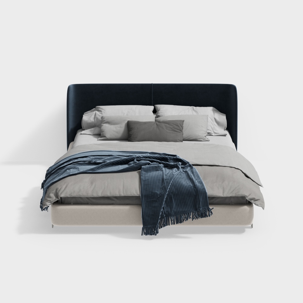 Urban Comfort Bed 3D model