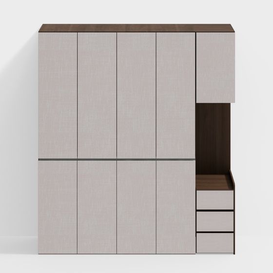 Urban Window Cabinet 3D model