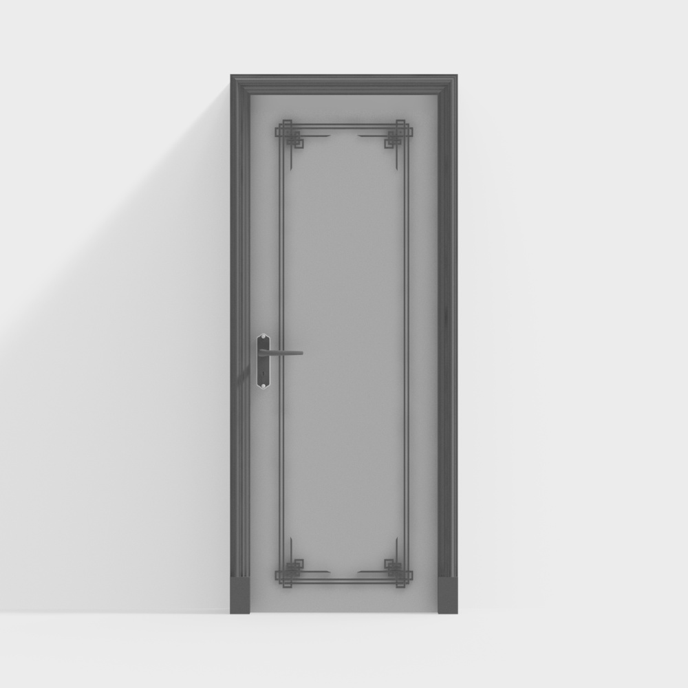 Moderne Einzeltür für das Schlafzimmer