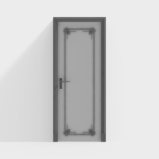 Moderne Einzeltür für das Schlafzimmer