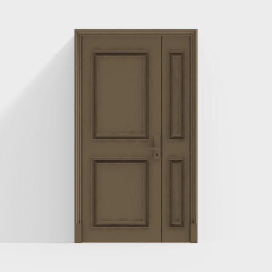 Classic Door 3D model for Creative Projects