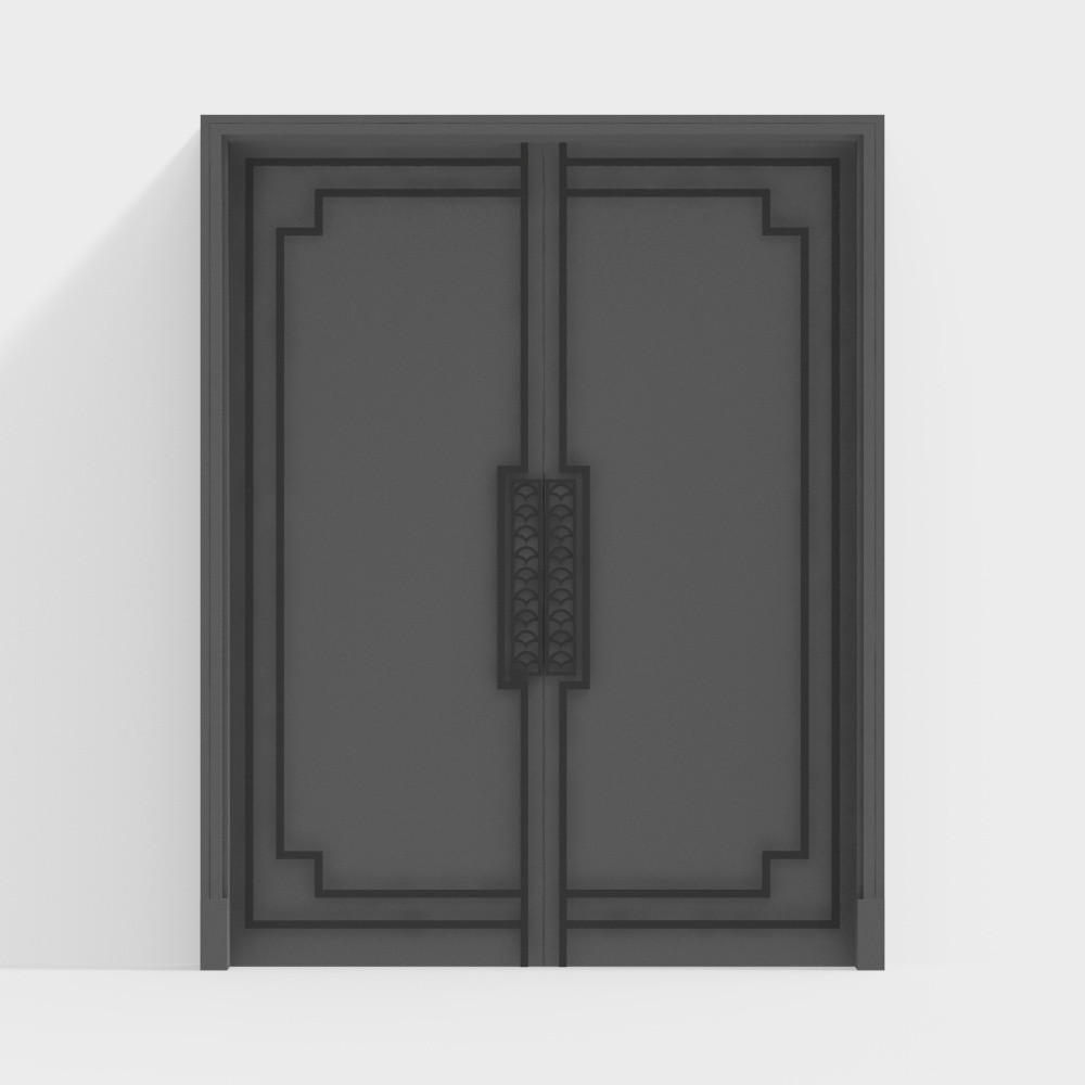 Double Chinese Door