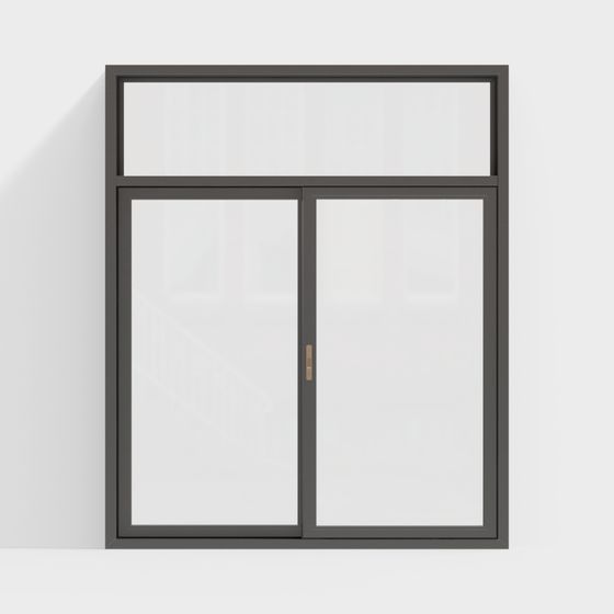 Modern Minimalist Sliding Window 3D Model