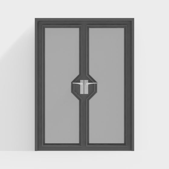 Porte à Double Vitrage Moderne
