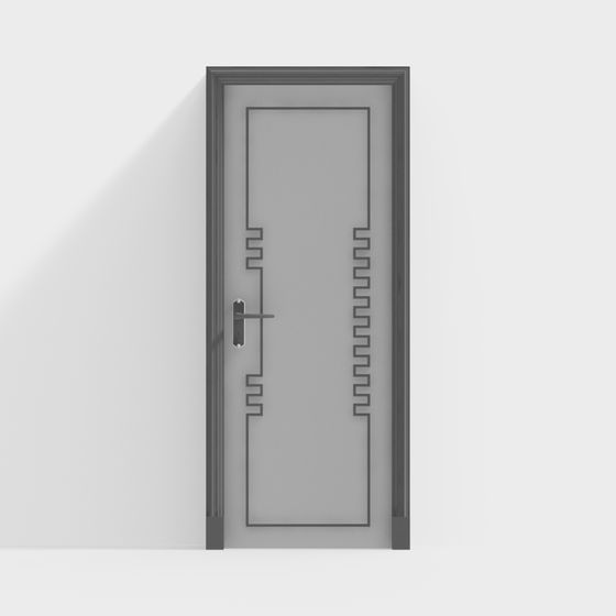 Elegant Urban Door 3D model for Modern Designs