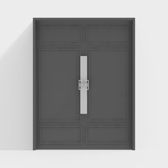 Elegant City Door 3D model for Modern Designs