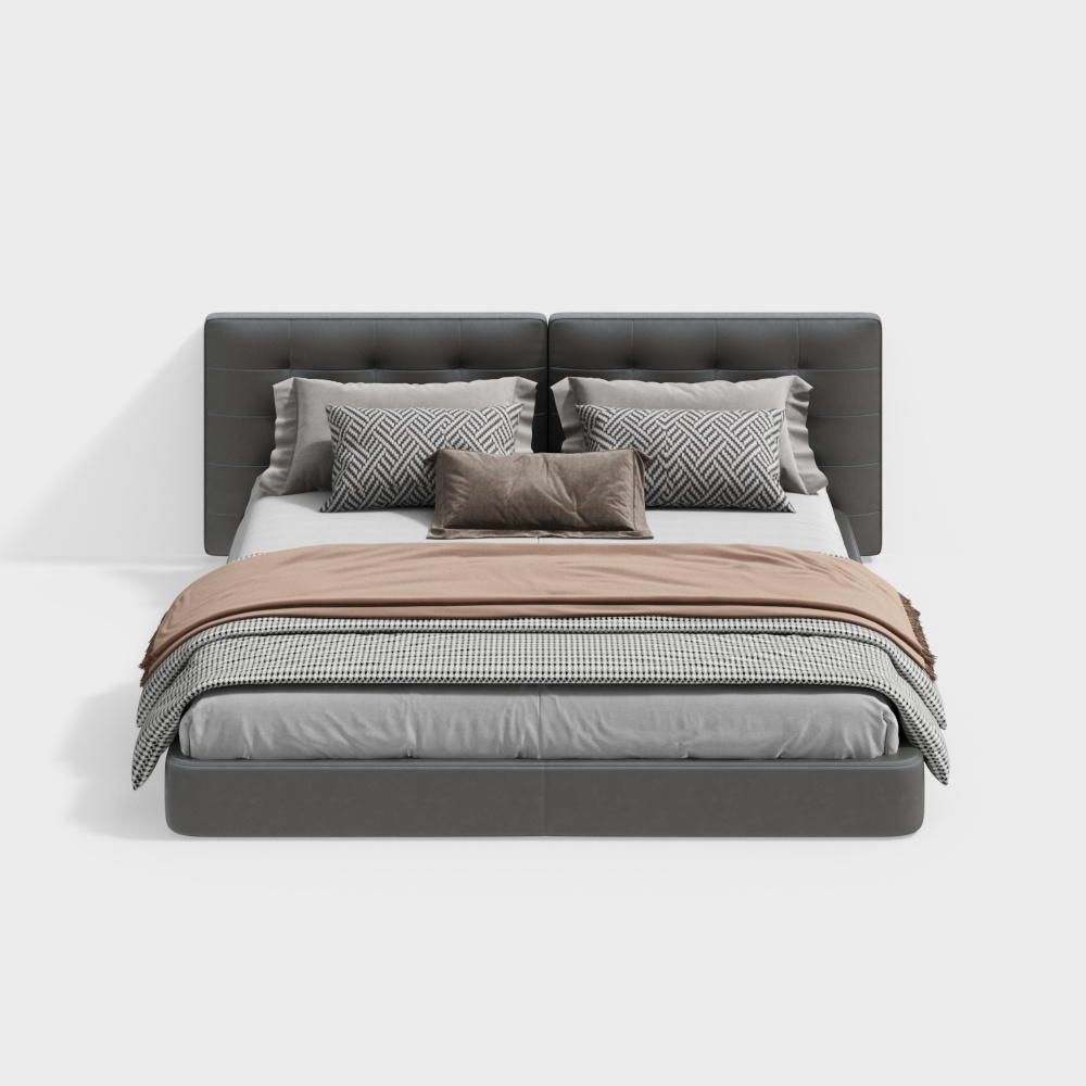 European-style Bedroom Double Bed