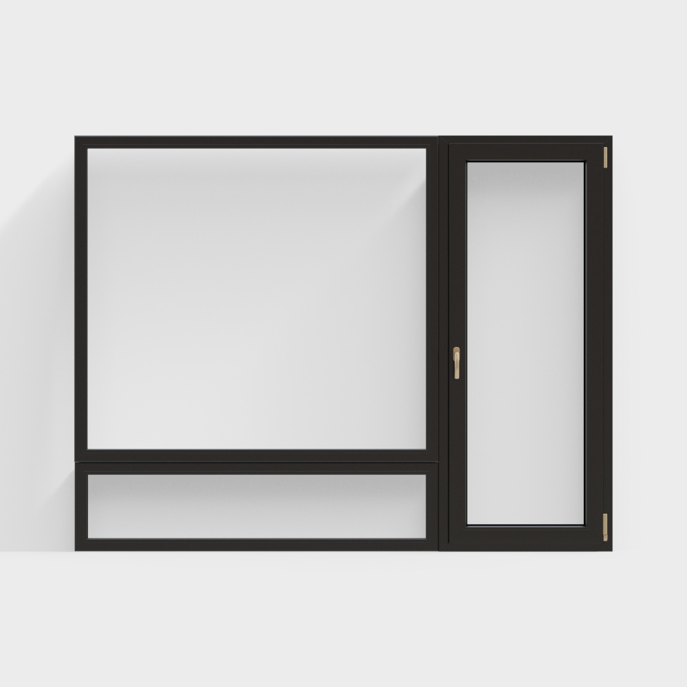 Fenêtre moderne et minimaliste