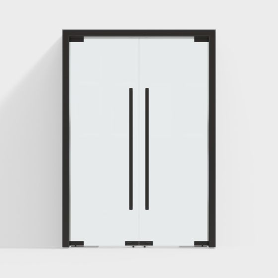 Minimalist City Gate 3D Model for Creative Projects