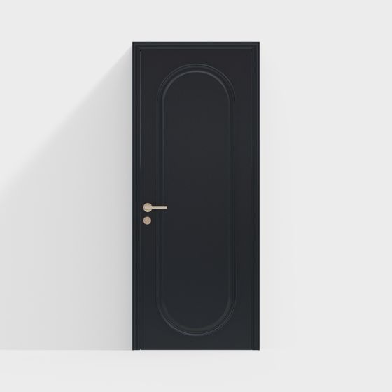 Elegant Arch Door 3D model