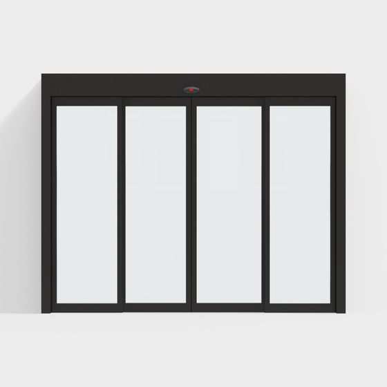 Future Glass Door 3D model