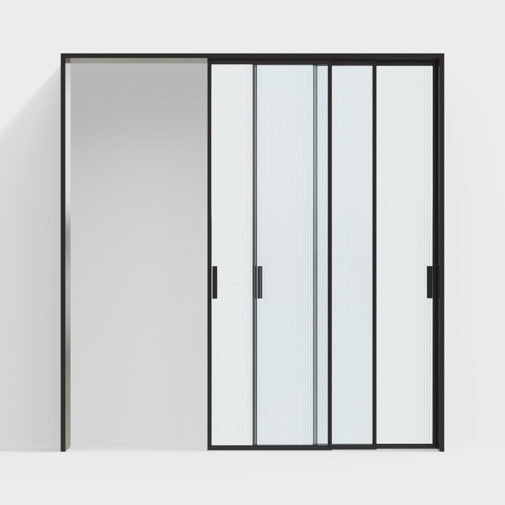 Porta in vetro moderna