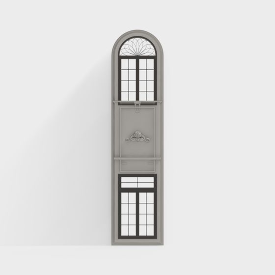 Европейское панорамное окно от пола до потолка