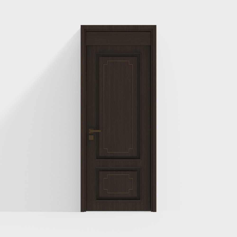 Single Wooden Door