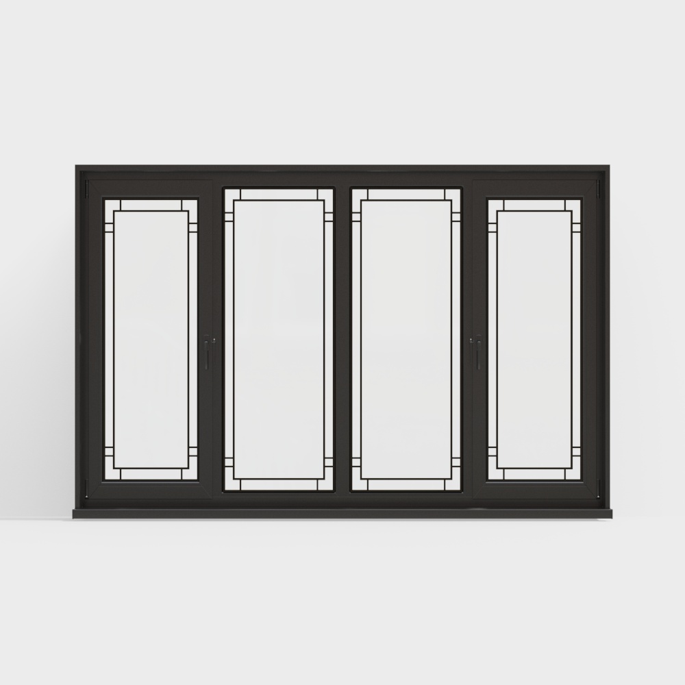 Chinese decorative window