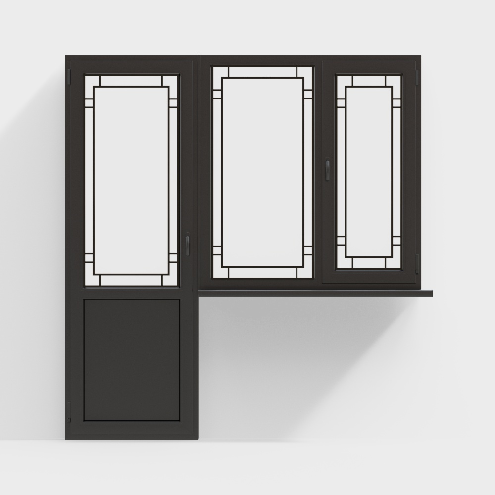 Chinese Casement Window