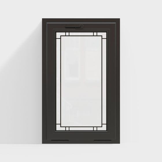 Art Deco Window 3D model