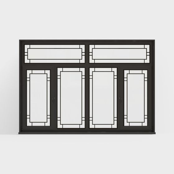 Art Deco Door 3D model
