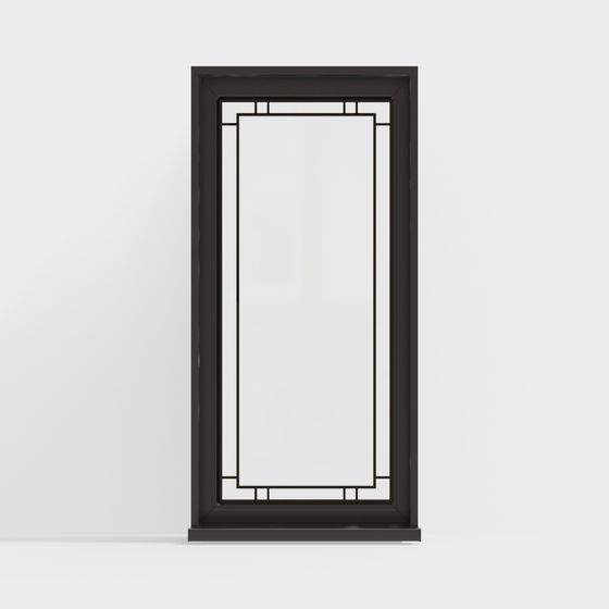 Art Deco Door 3D model for Creative Projects