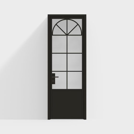 Elegant Urban Gate 3D model