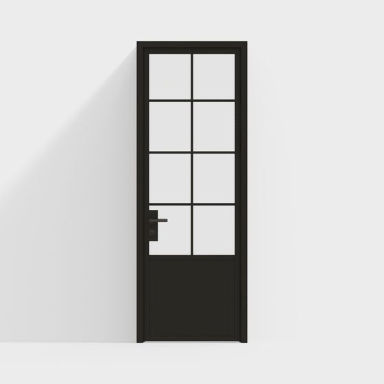 Urban Gate 3D Model - Modern Minimalist Design