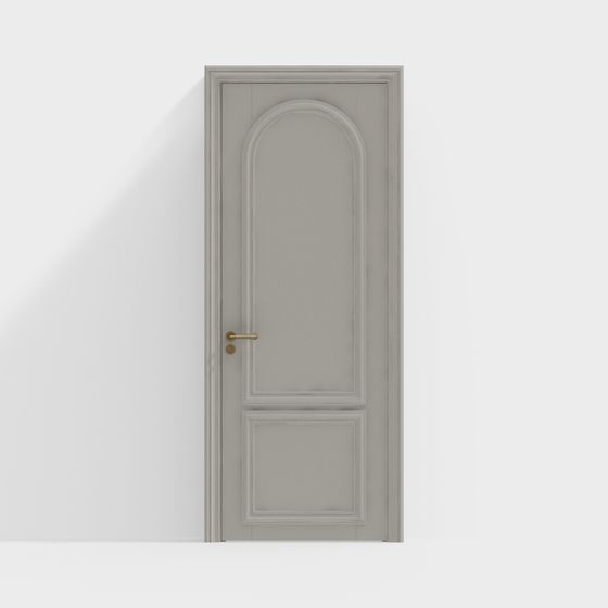Elegant Arched Door 3D model for Modern Design