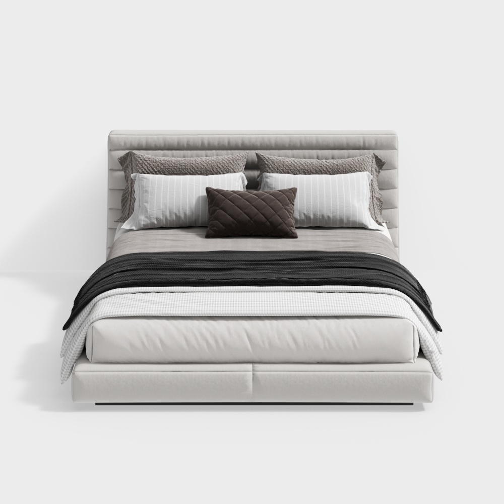 Wabi-sabi Double Bed