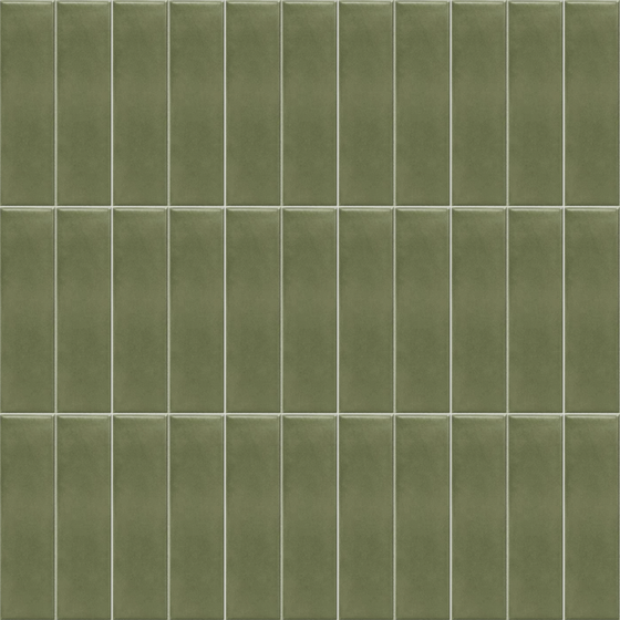 14 Green Strip Tiles - Liu Hui QDJR2022426