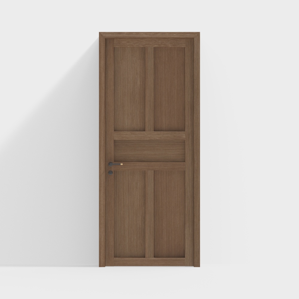 Solid Wood Single Door