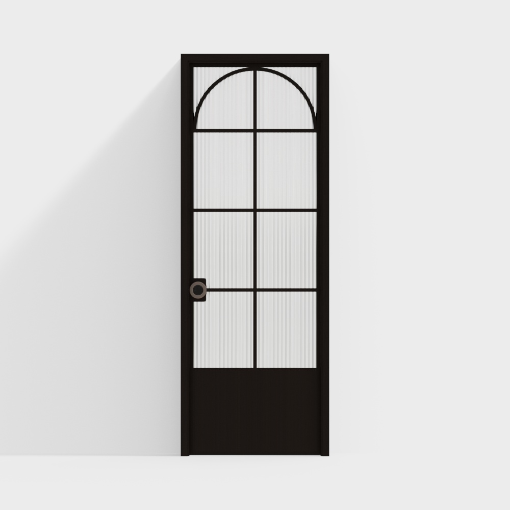 Medieval Style American Single Door