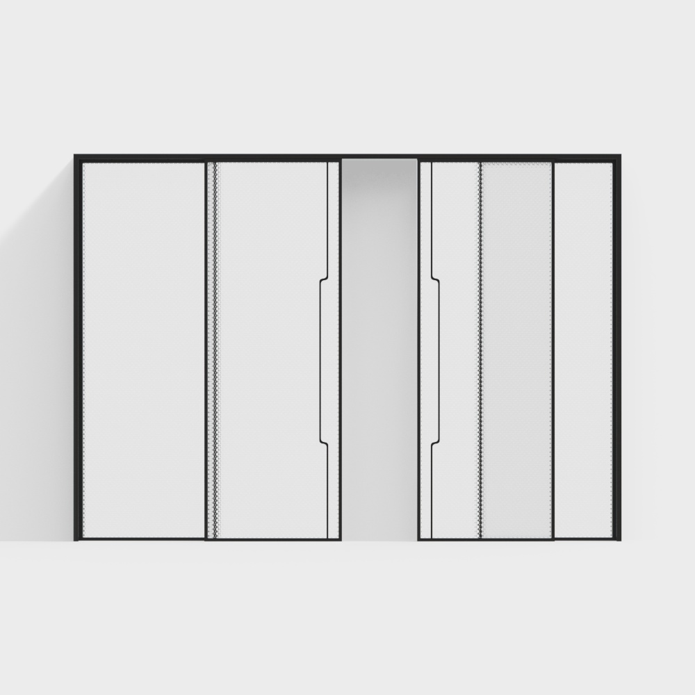 Modern Glass Sliding Door