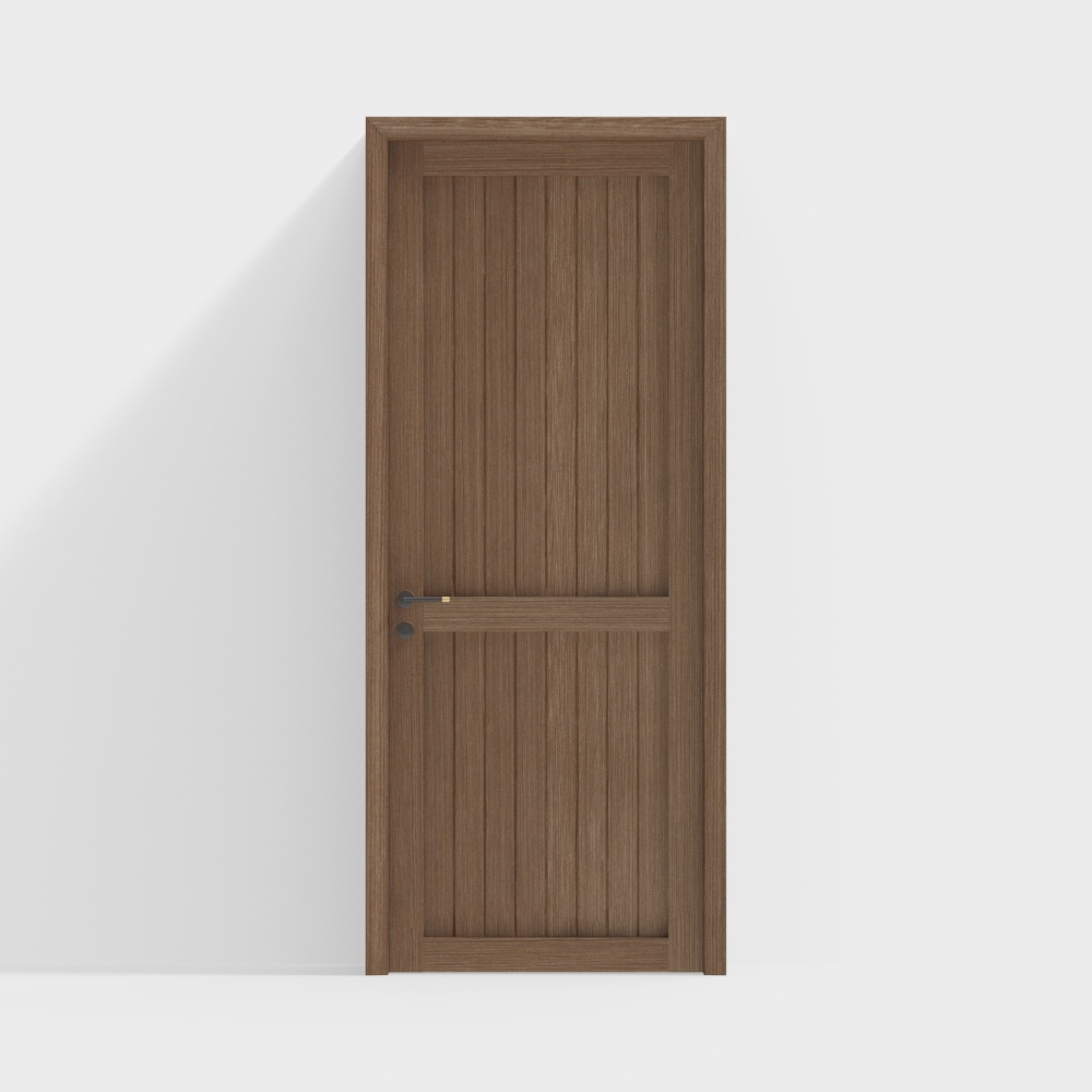 Solid Wood Single Door