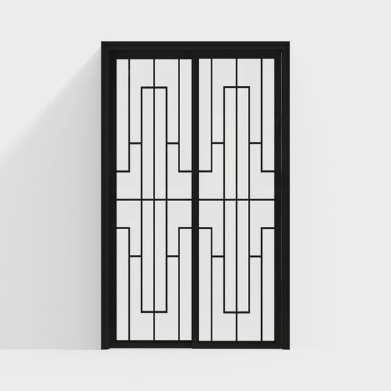 Minimalist City Gate 3D model