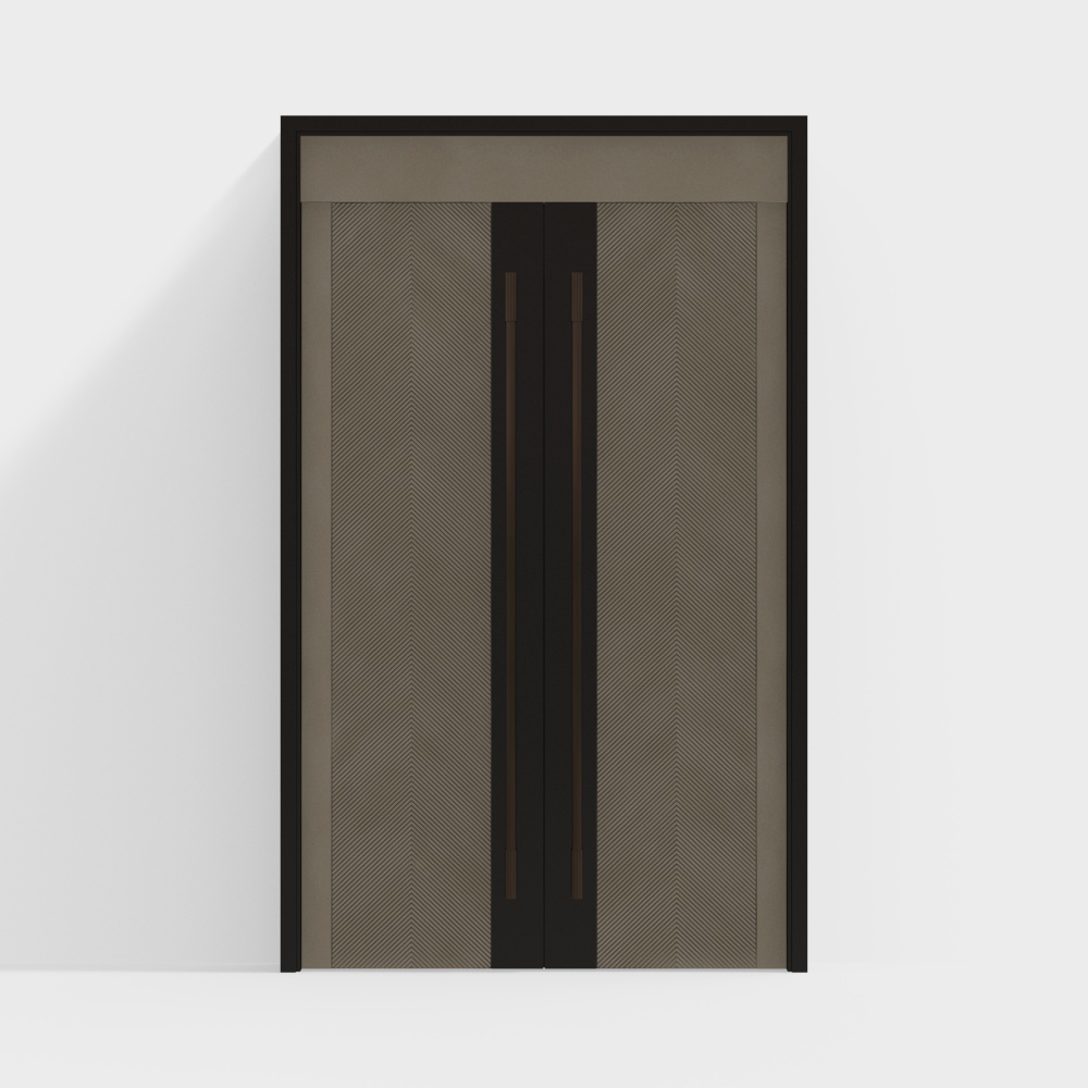 Porta doppia moderna